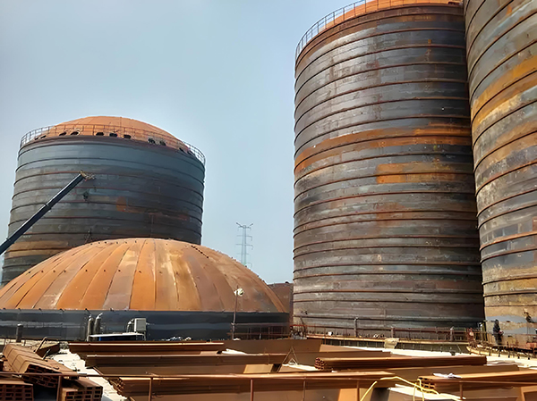 凤冈焦粉钢板仓